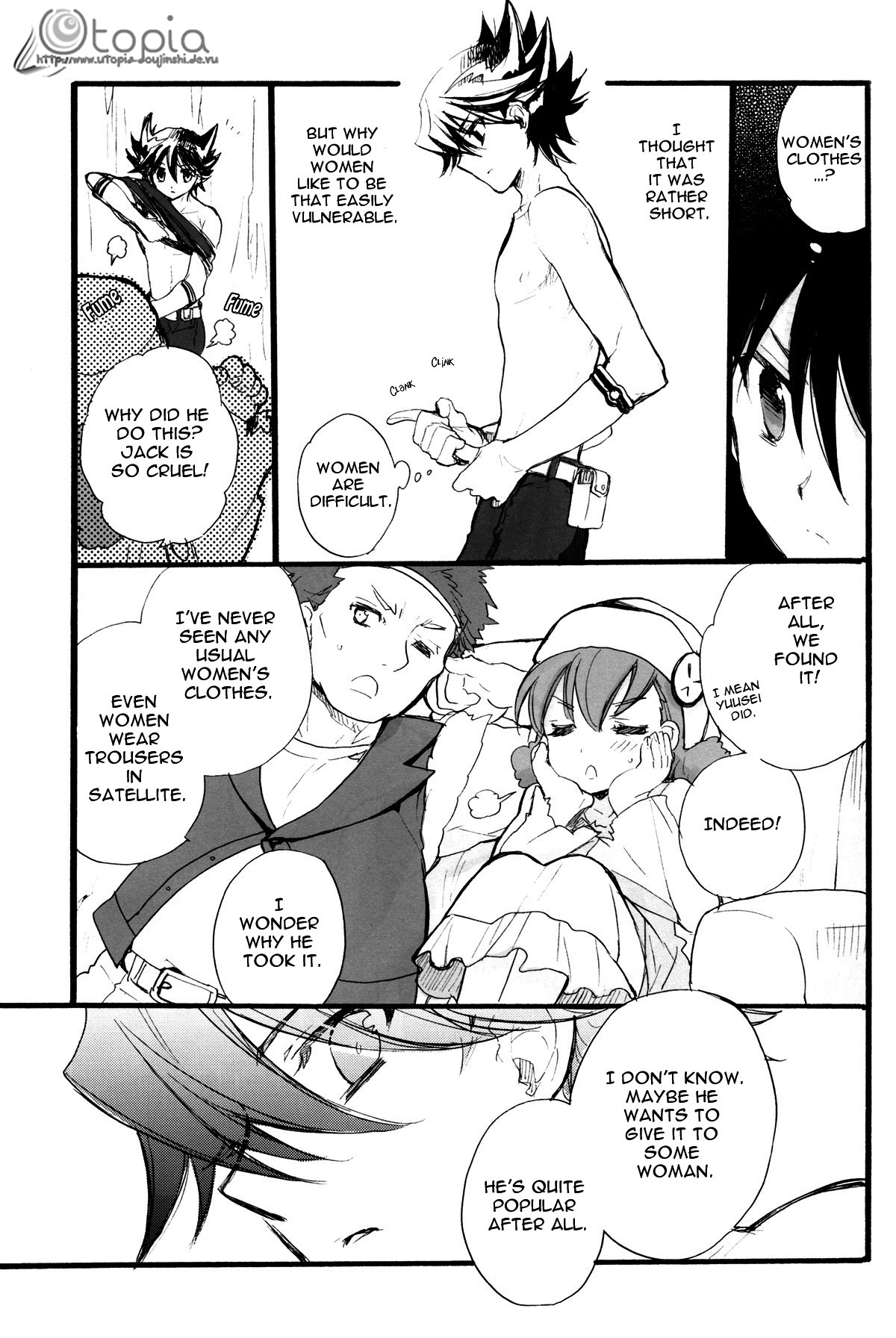 Sailor Fuku to Duel King page 8 full
