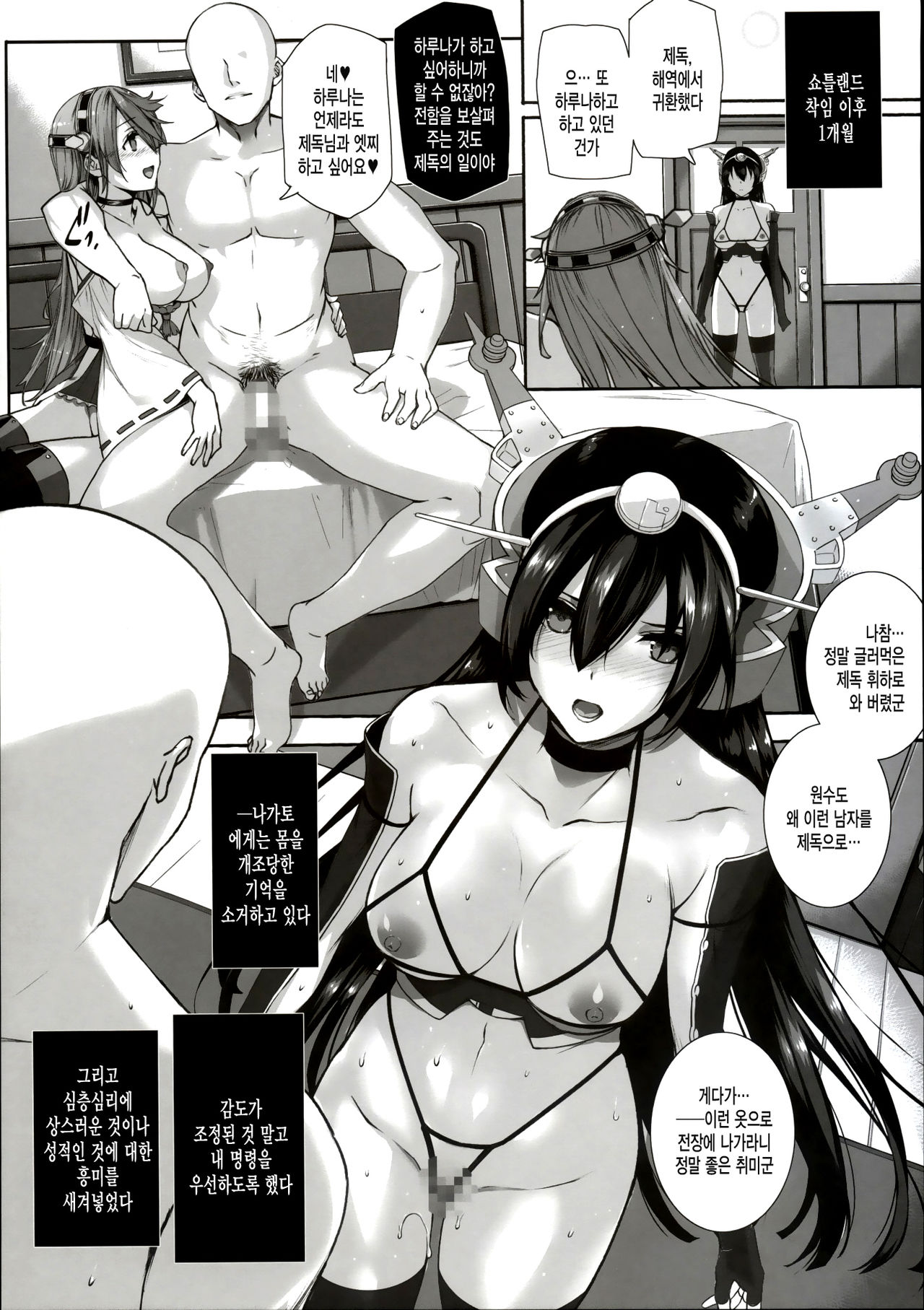 Daraku Senkan -Otoko wo Shiranakatta KanMusu tachi- page 11 full
