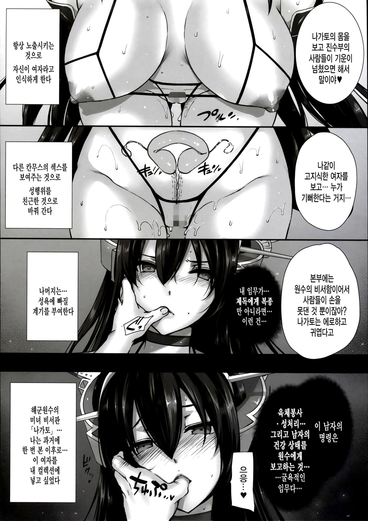 Daraku Senkan -Otoko wo Shiranakatta KanMusu tachi- page 12 full