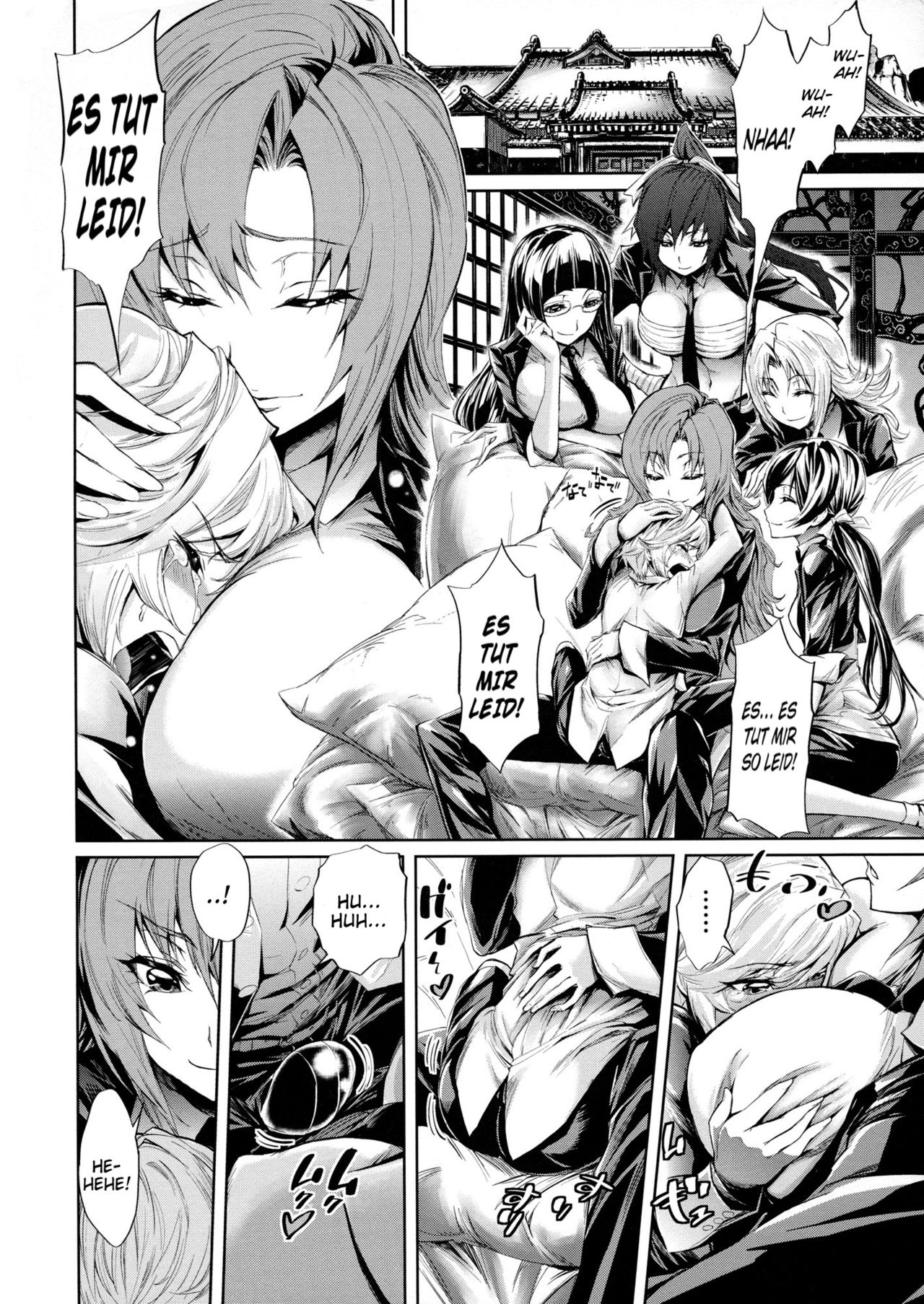 Harem Butai wa Boku o Shaburi Tsukusu - Harem unit sucks all me Ch. 1-2 page 11 full