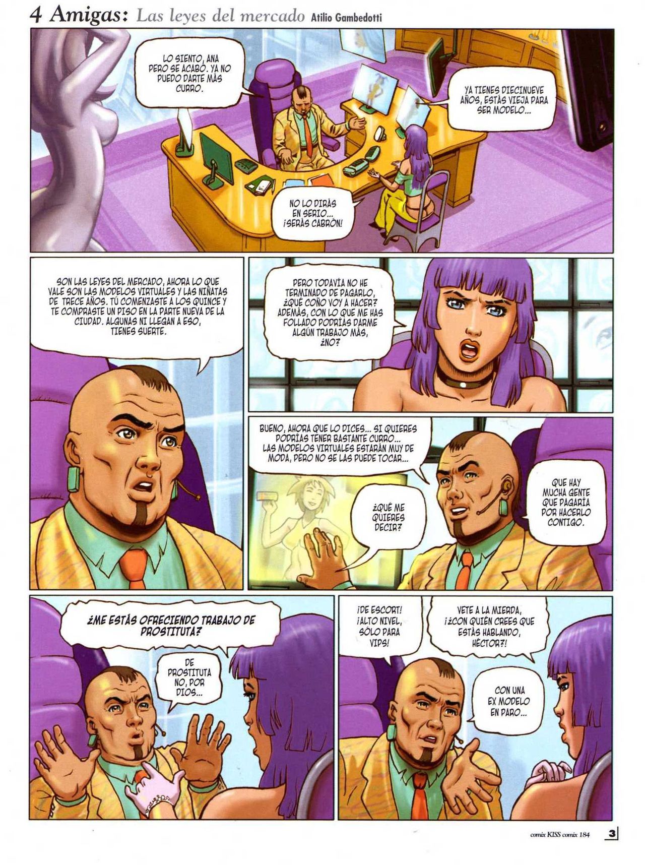 Kiss Comix 184 page 3 full