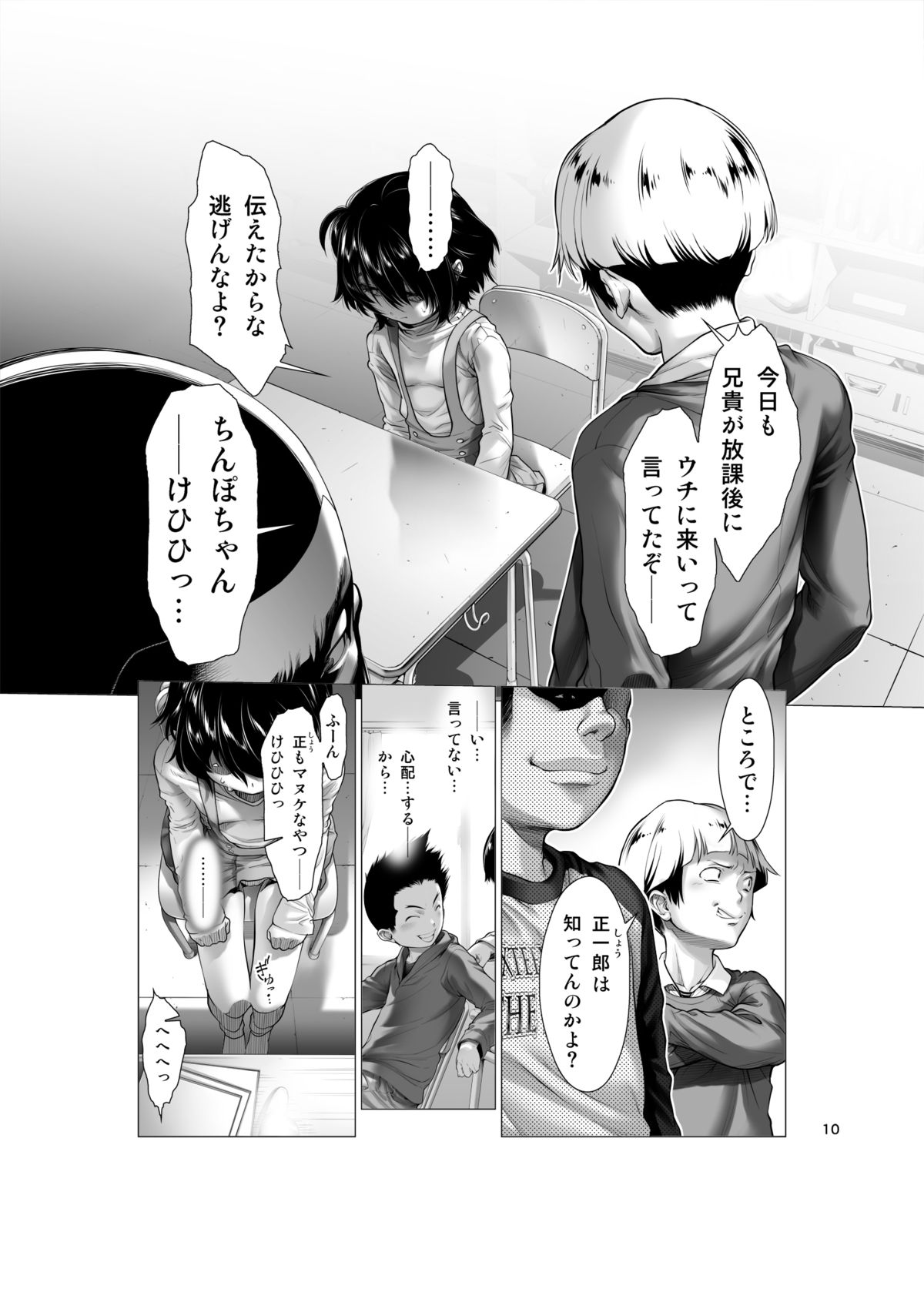 Chinpotsuki! Ijimerarekko - Prologue page 10 full