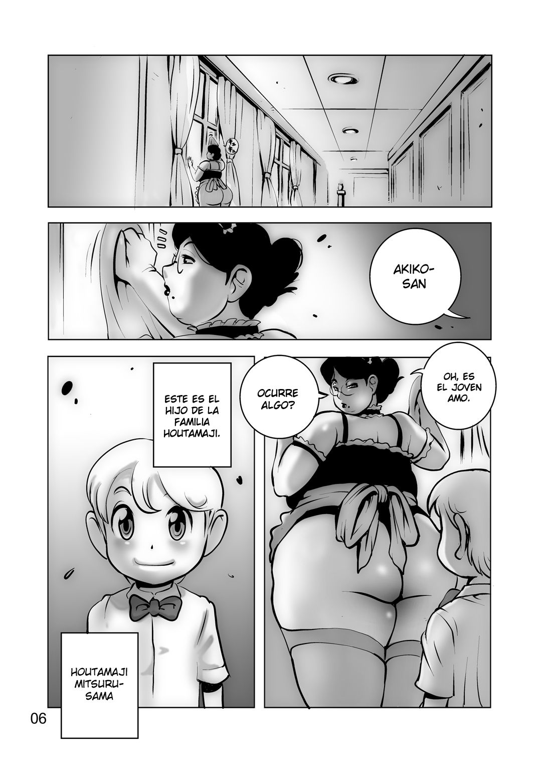 Houman Bakunyuu Maid-san no Gohoushi | El servicio de la criada robusta y de grandes senos page 5 full