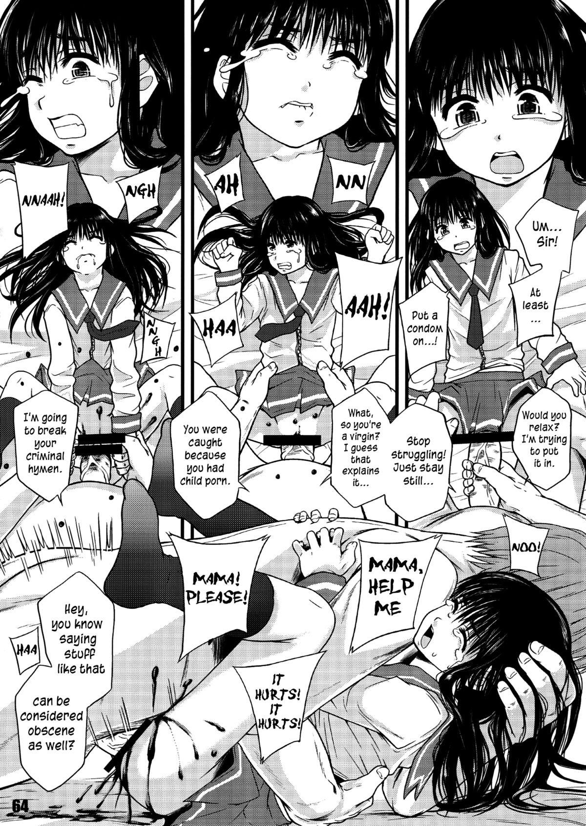 Zen Jidou Porno Shoji no Tsumi | All Child Pornography is Banned   =LWB= page 4 full