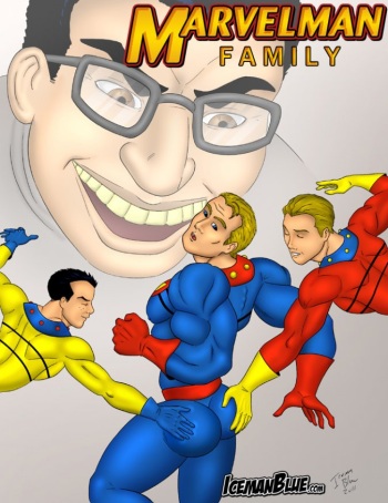 [Iceman Blue] Marvelman Family cover