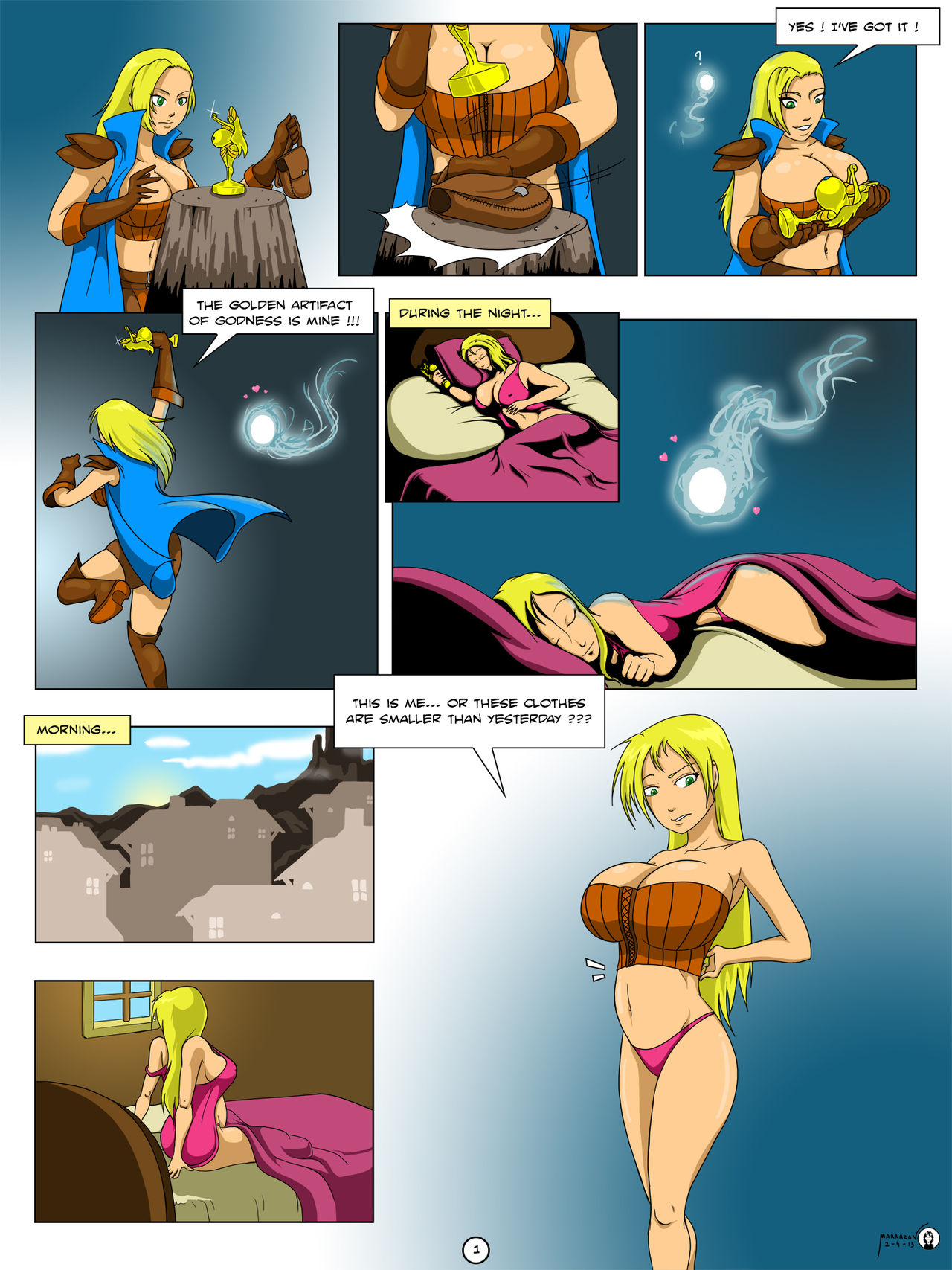 Goddess of Fertility - Page 1 - Comic Porn XXX