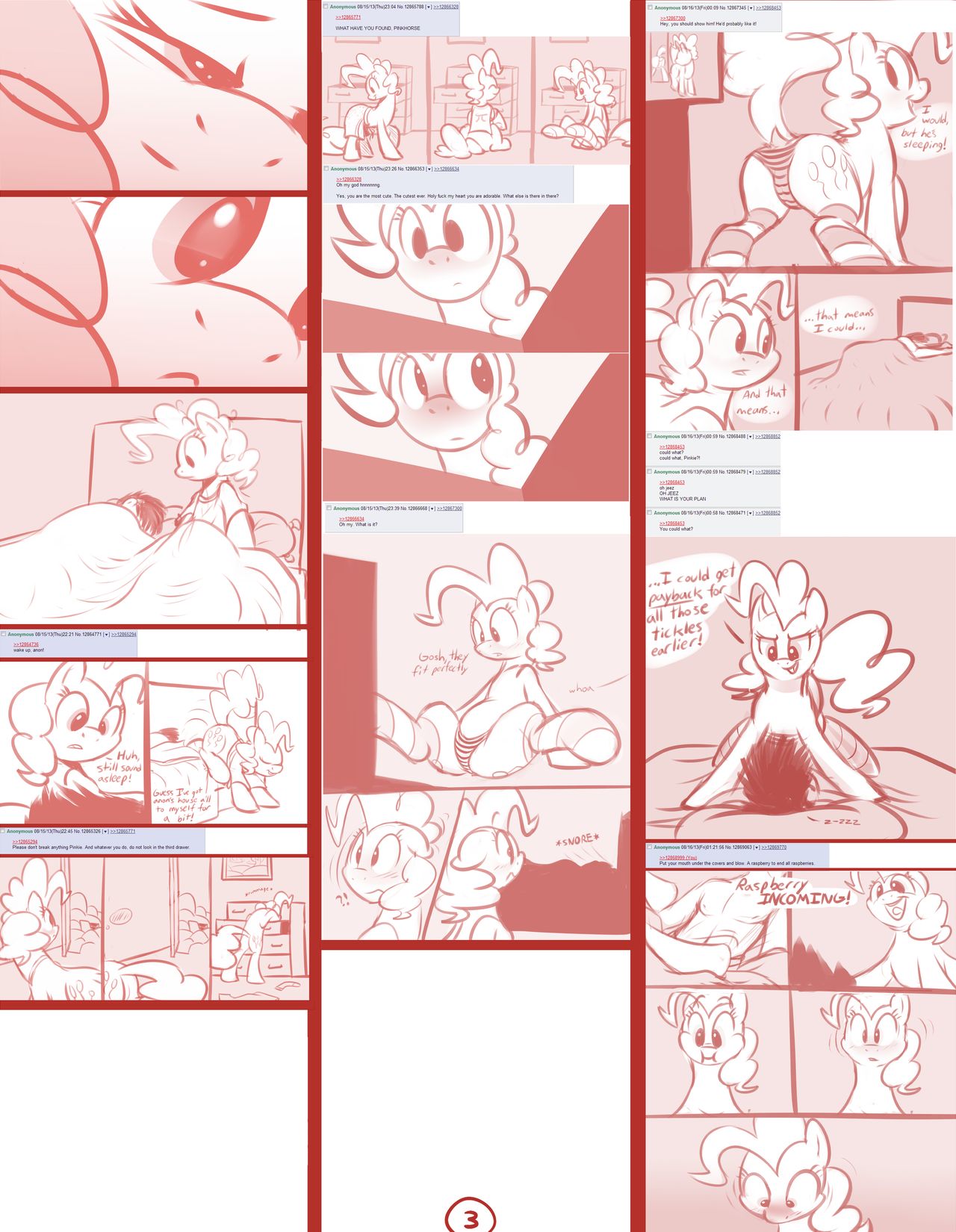 Pinkie Pie's Sleepover Quest page 3 full