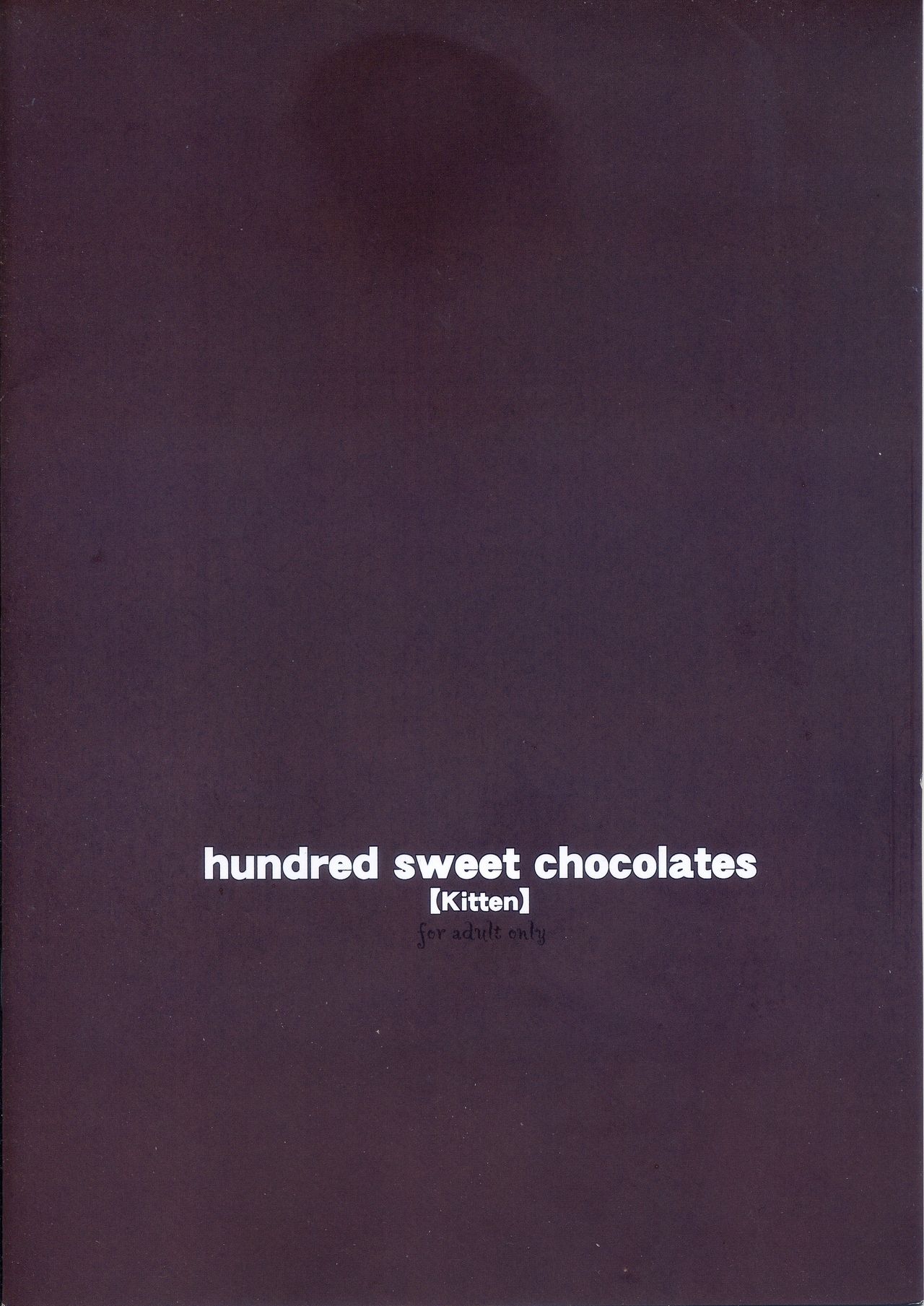 hundred sweet chocolates 【Kitten】 | Cientos de chocolates dulces neko page 11 full