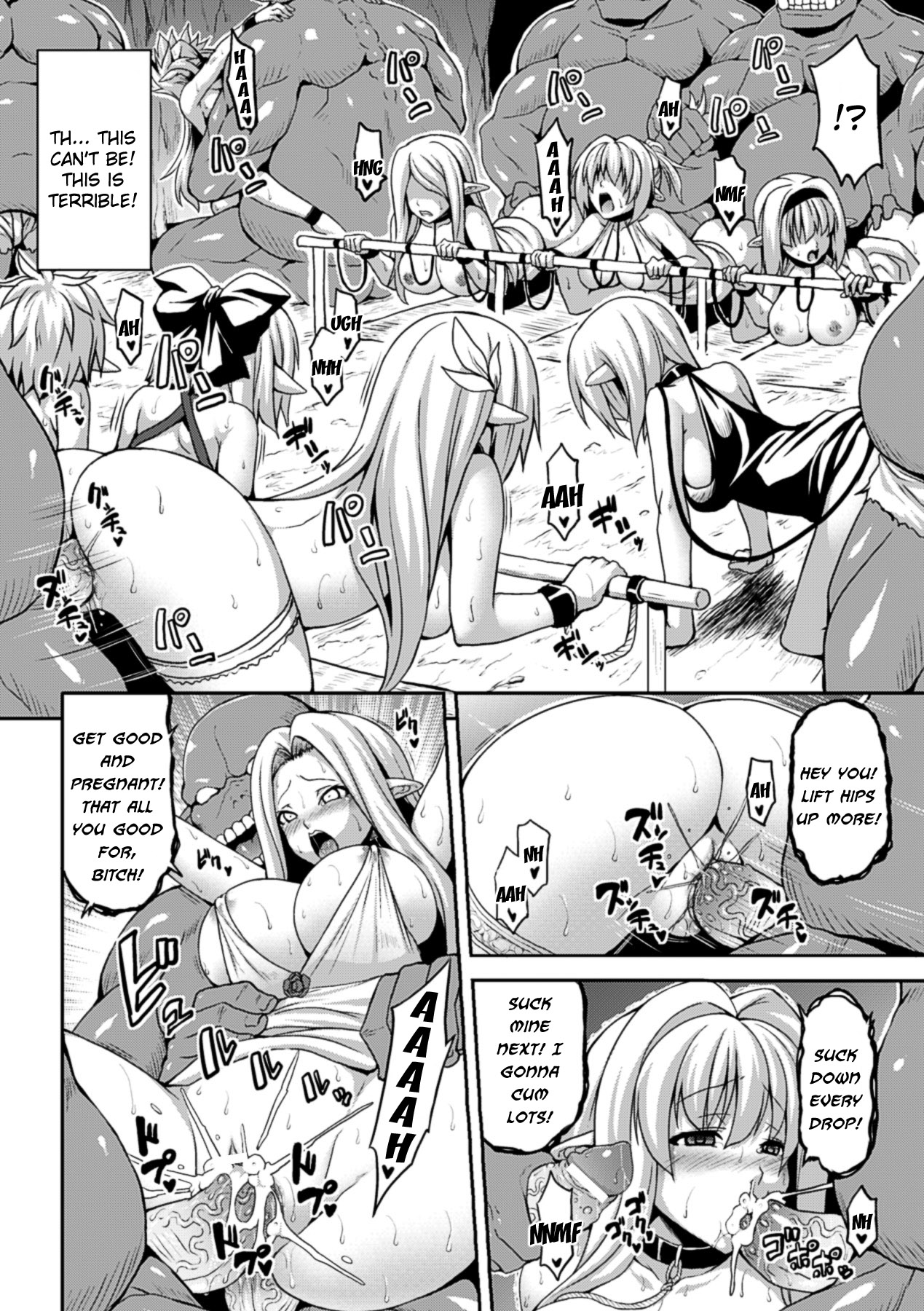 Ishu Kan Kouhai Bokujou | Interracial Rape Breeding Farm page 2 full