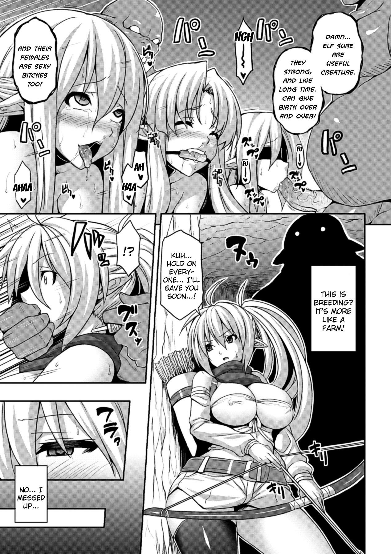 Ishu Kan Kouhai Bokujou | Interracial Rape Breeding Farm page 3 full