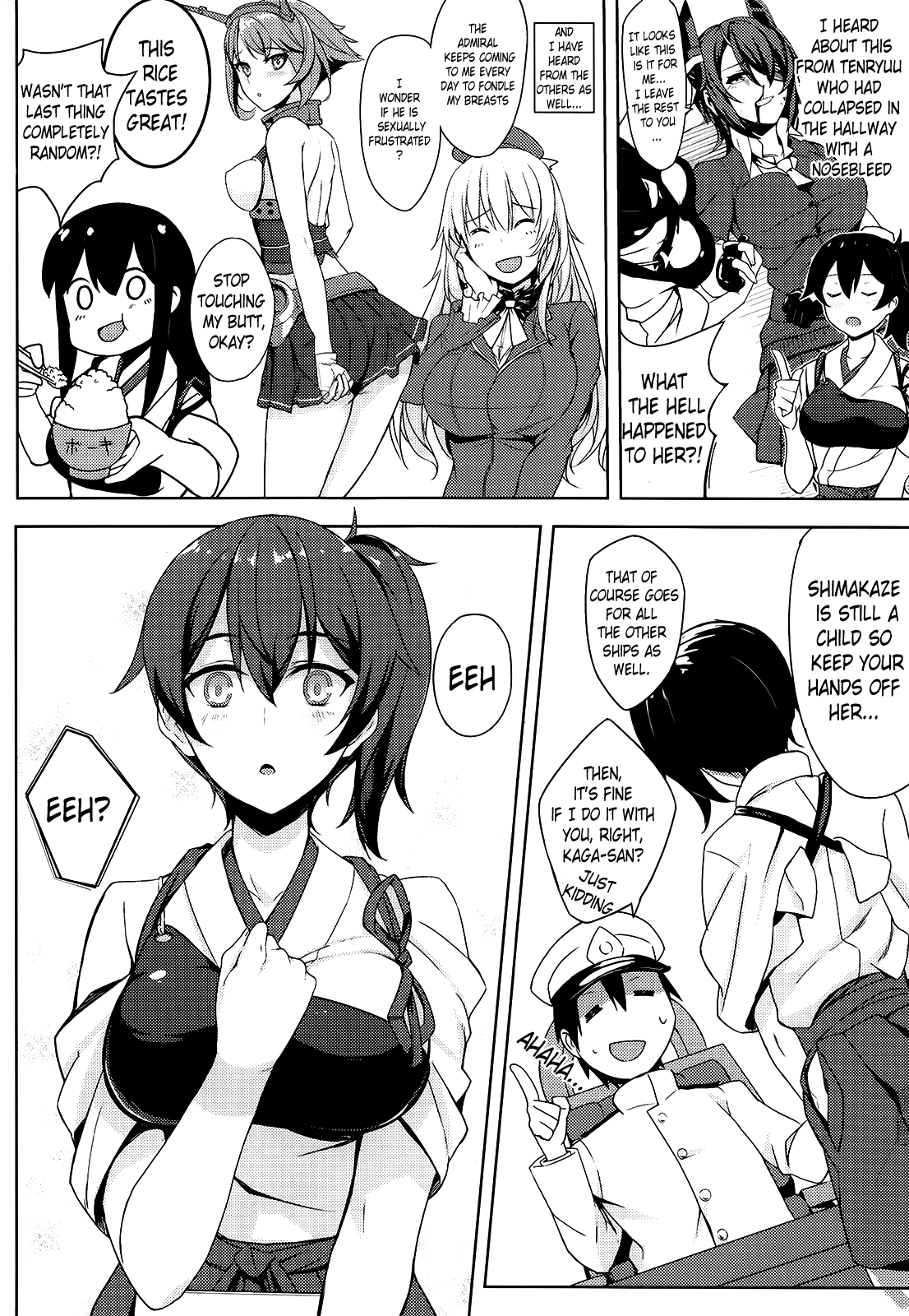 Hishokan Kaga no Nayamigoto | Secretary Ship Kaga's Worries page 7 full