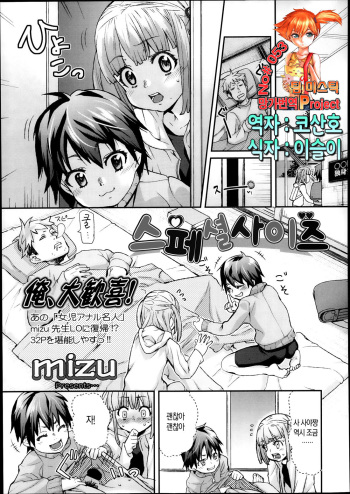 [mizu] Special Size (COMIC LO 2013-11) [Korean] [Team Mystic] cover
