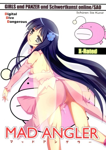 (C83) [Aruku Denpatou no Kai (Kimura Shuuichi)] MAD ANGLER (Girls und Panzer, Sword Art Online) cover