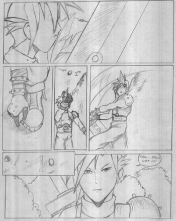 Two Zodiac FF7 comics cover