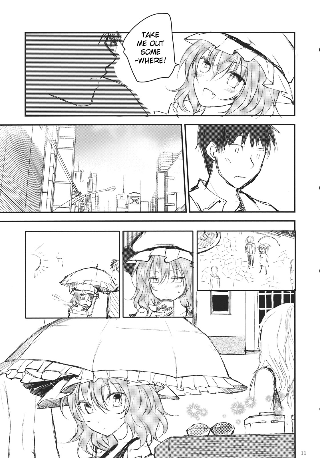 Remilia ga Genjitsukyou Iri | Remilia in My Hometown in Reality page 11 full
