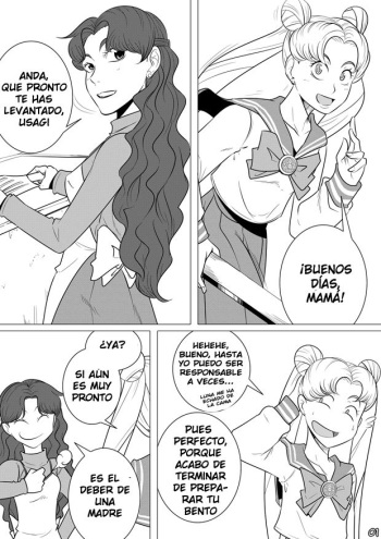 [TDF] The Beauty of a Mother | La Belleza De Una Madre (Sailor Moon) [Spanish] [LKNOfansub] cover