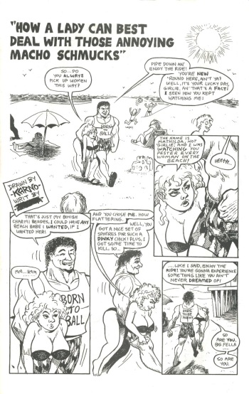 [Karno (Kjartan Arnorsson)] How A Lady Can Best Deal With Those Annoying Macho Shmucks cover