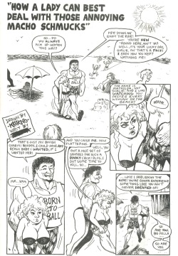 How A Lady Can Best Deal With Those Annoying Macho Shmucks