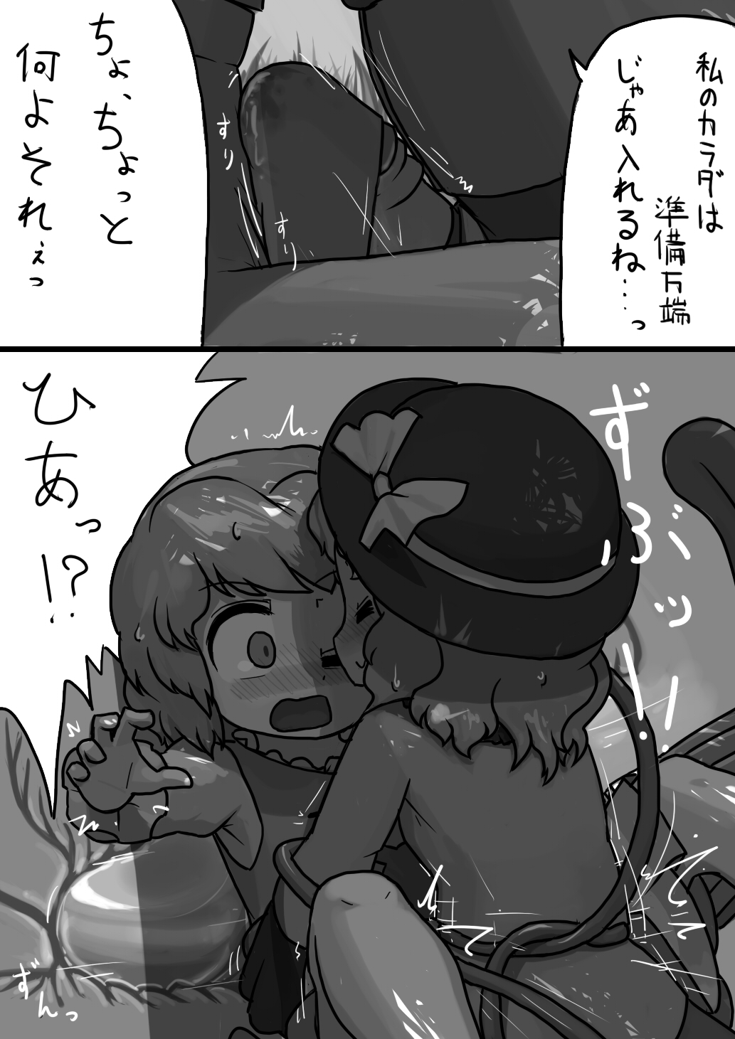 Chinko Koishi x Futsuu Kogasa no Request Manga page 4 full