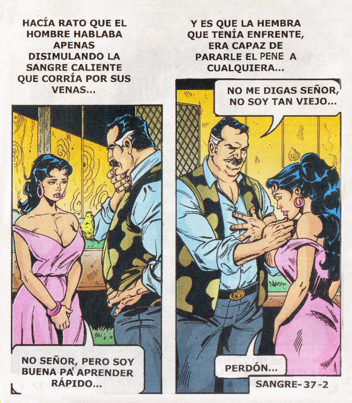 Sangre Caliente #37 page 3 full
