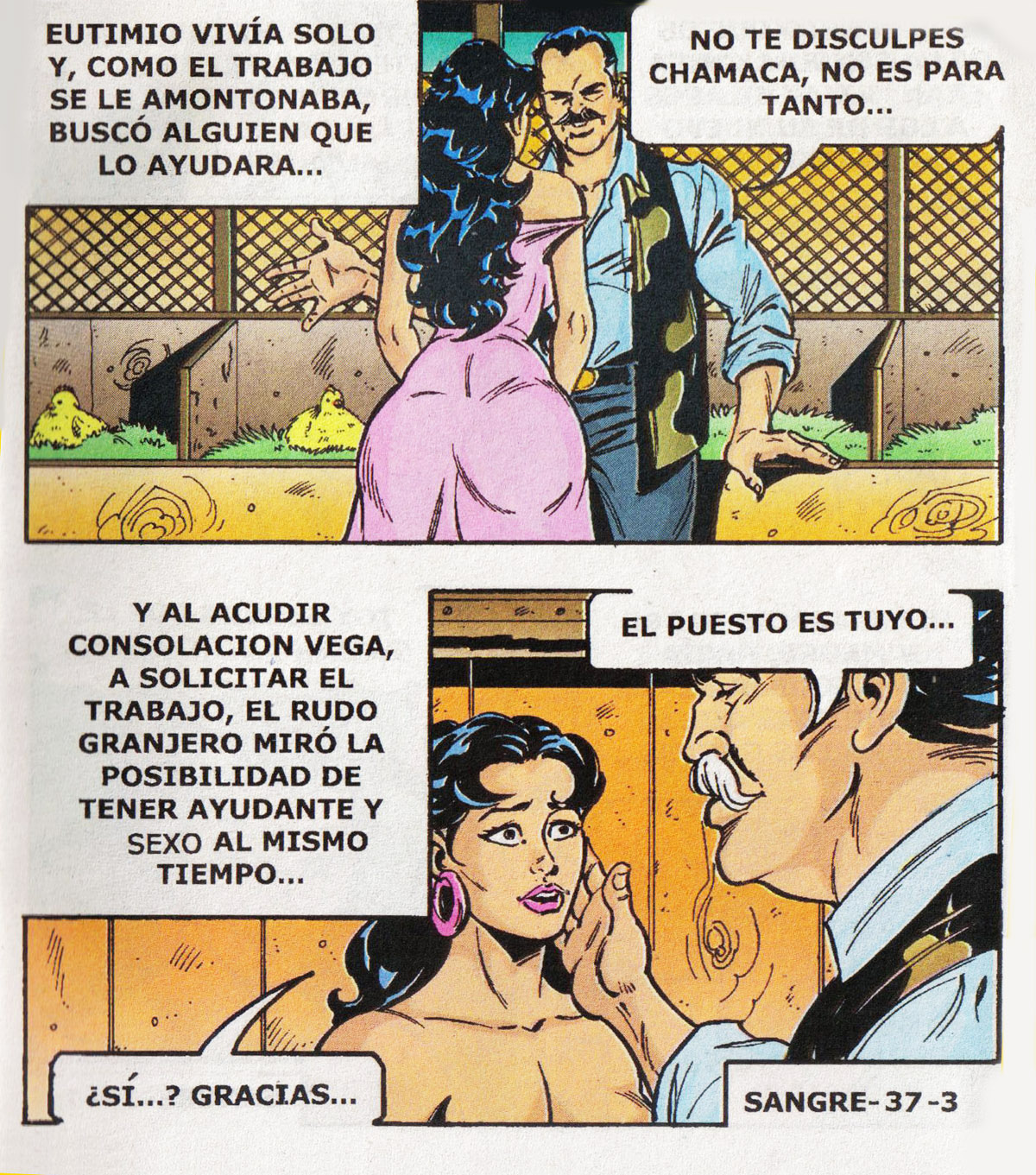 Sangre Caliente #37 page 4 full