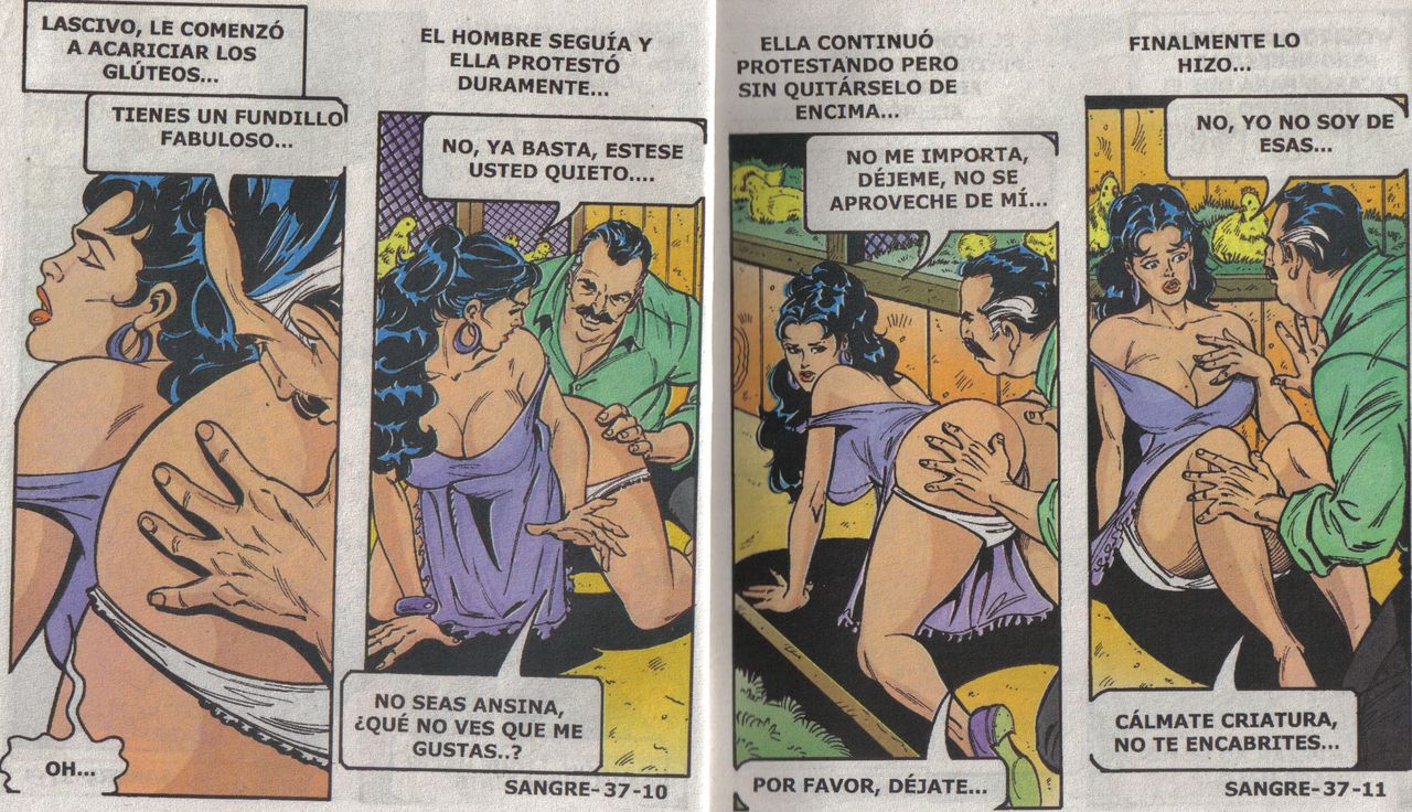 Sangre Caliente #37 page 9 full