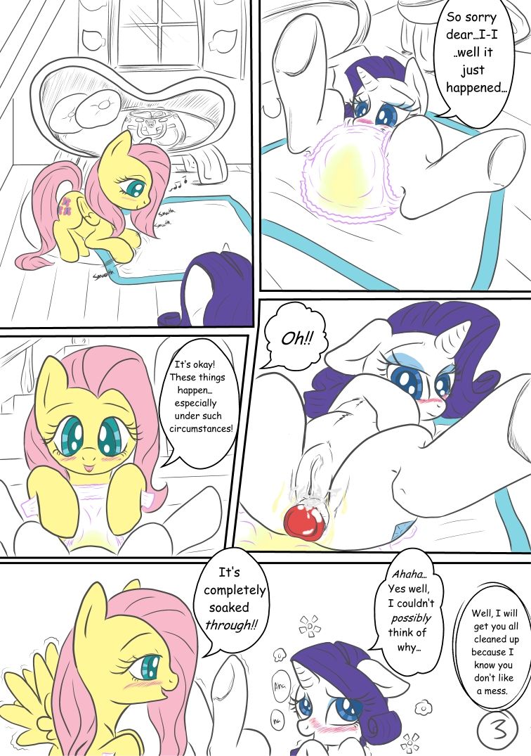 My Little Pony Friendship is Magic: Padded Pleasures Rarity page 3 full