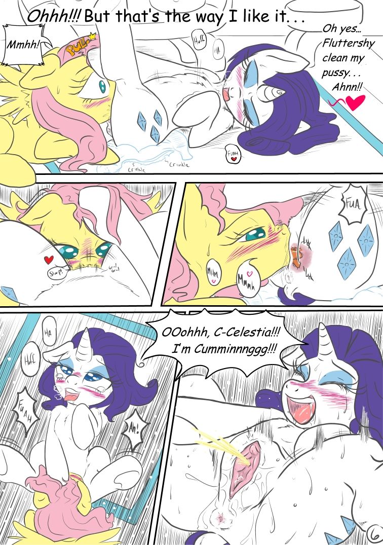My Little Pony Friendship is Magic: Padded Pleasures Rarity page 6 full