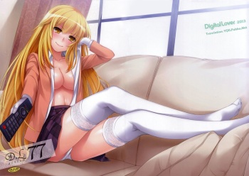 (SC60) [Digital Lover (Nakajima Yuka)] D.L. action 77 (Toaru Majutsu no Index) [English] [YQII] cover