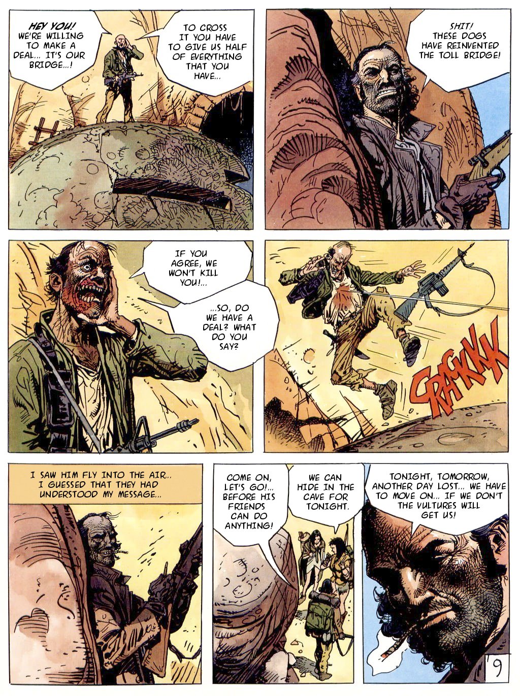 Hombre - Volume #05: The Vultures page 12 full