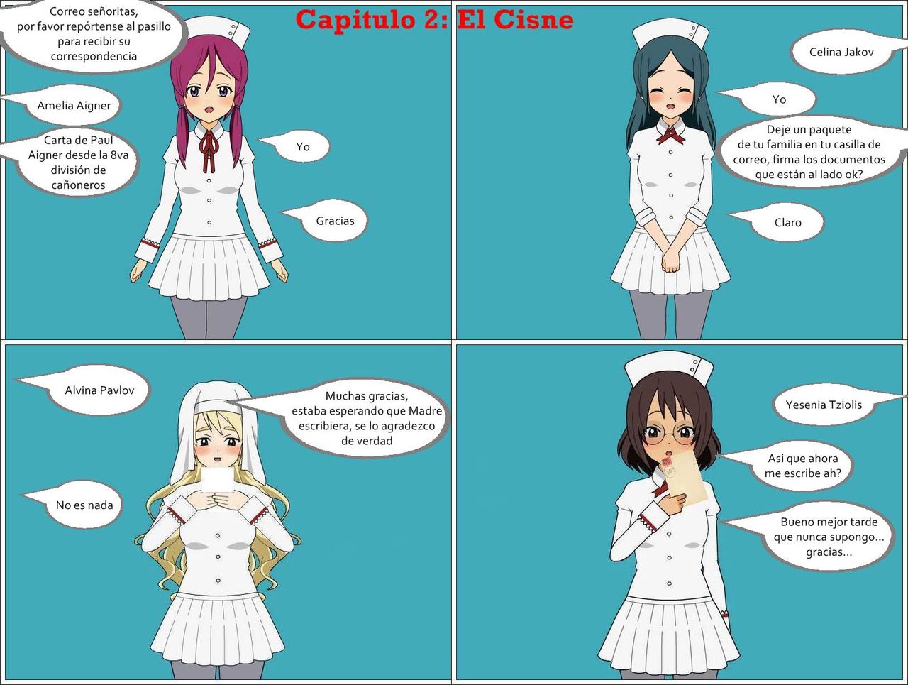 Proyecto Schwan  Capitulo 2: El Cisne page 2 full