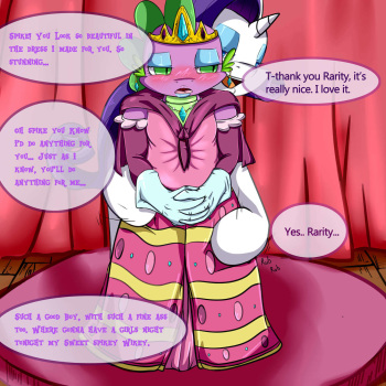 [Saurian] Spike: Beautiful Dress (My Little Pony: Friendship is Magic) cover