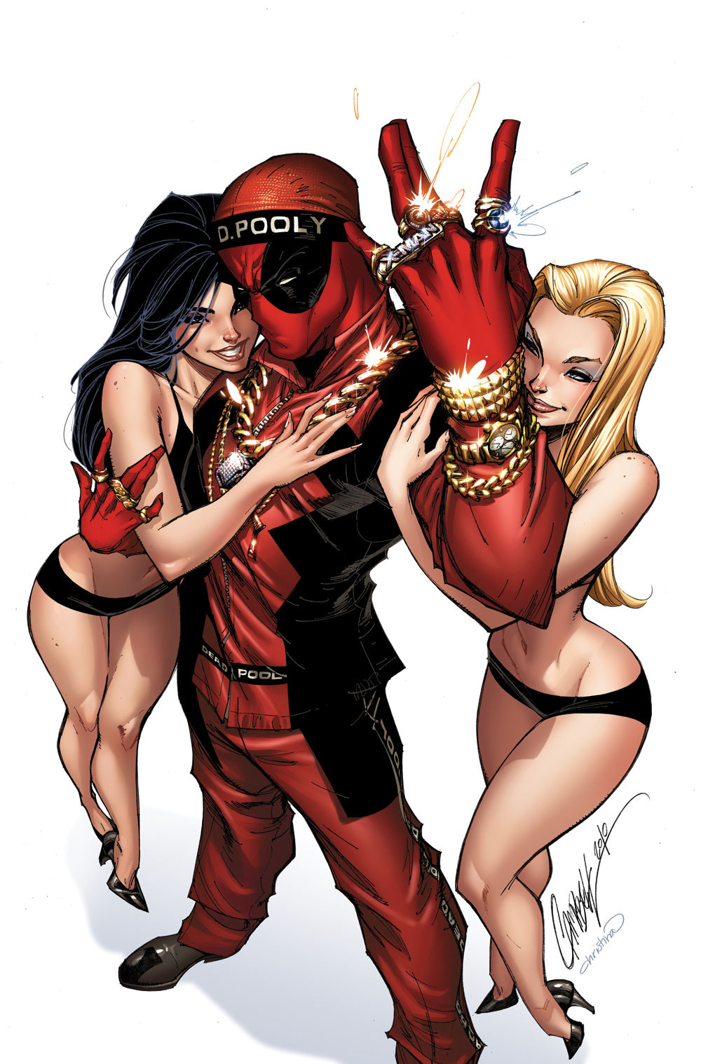 Deadpool's Game Babes ''This is awesome looks like'' page 11 full