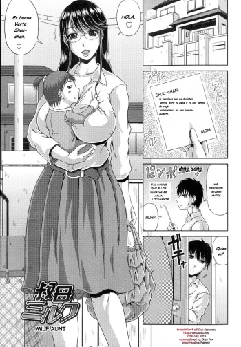 [Kai Hiroyuki] Oba Milk | Mi Tia Milf (Ane Haha Kankei) [Spanish] cover