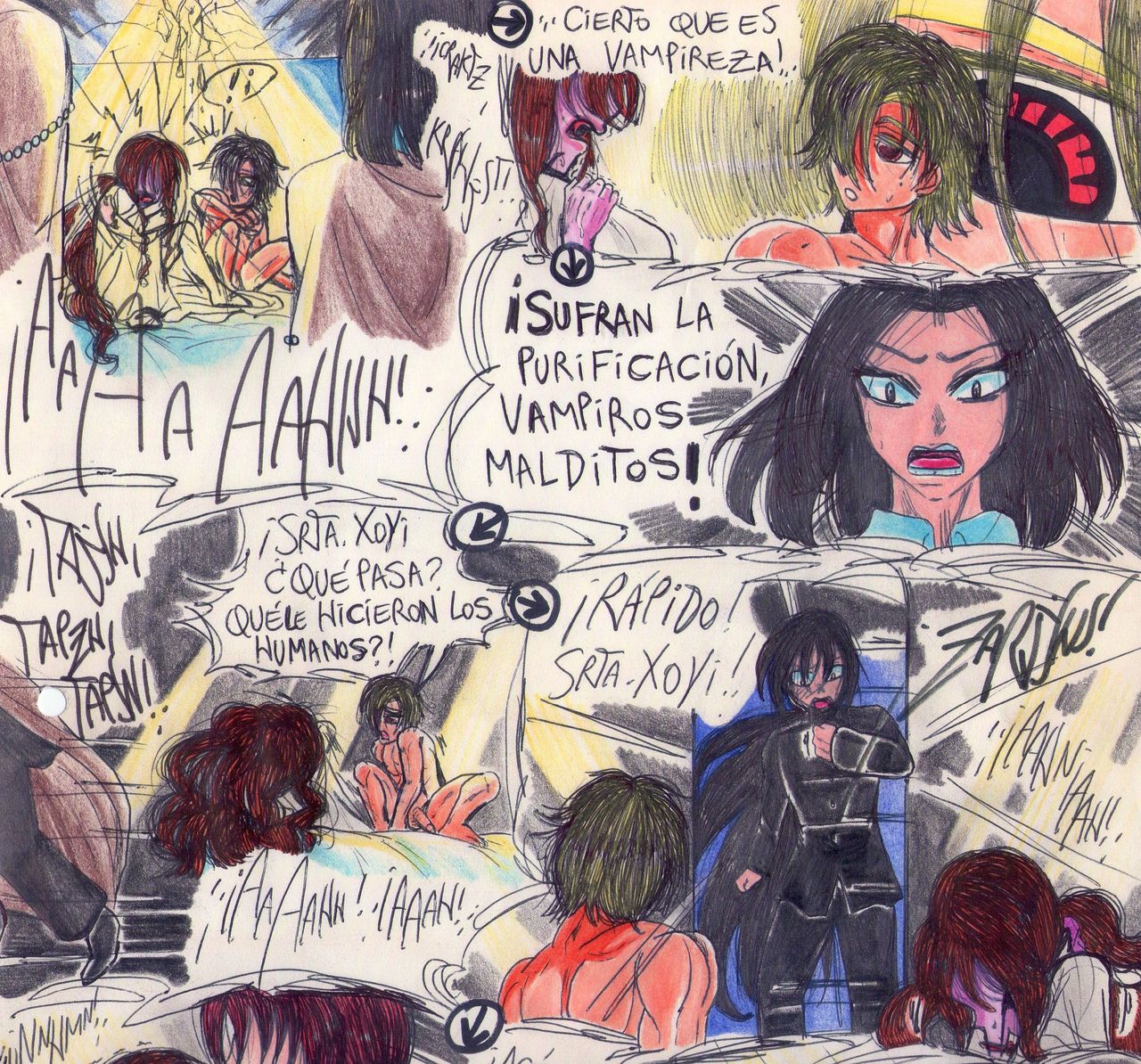 "Leanhaum-shee,llamemos a la oscuridad":Cápitulo 29. page 12 full