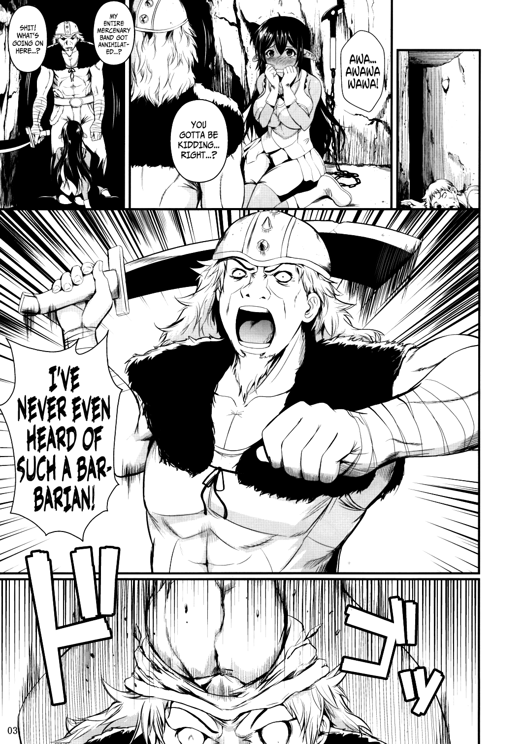 Tatta Hitori no Youheidan | One-Man Mercenary Army  =TV + Afro= page 4 full