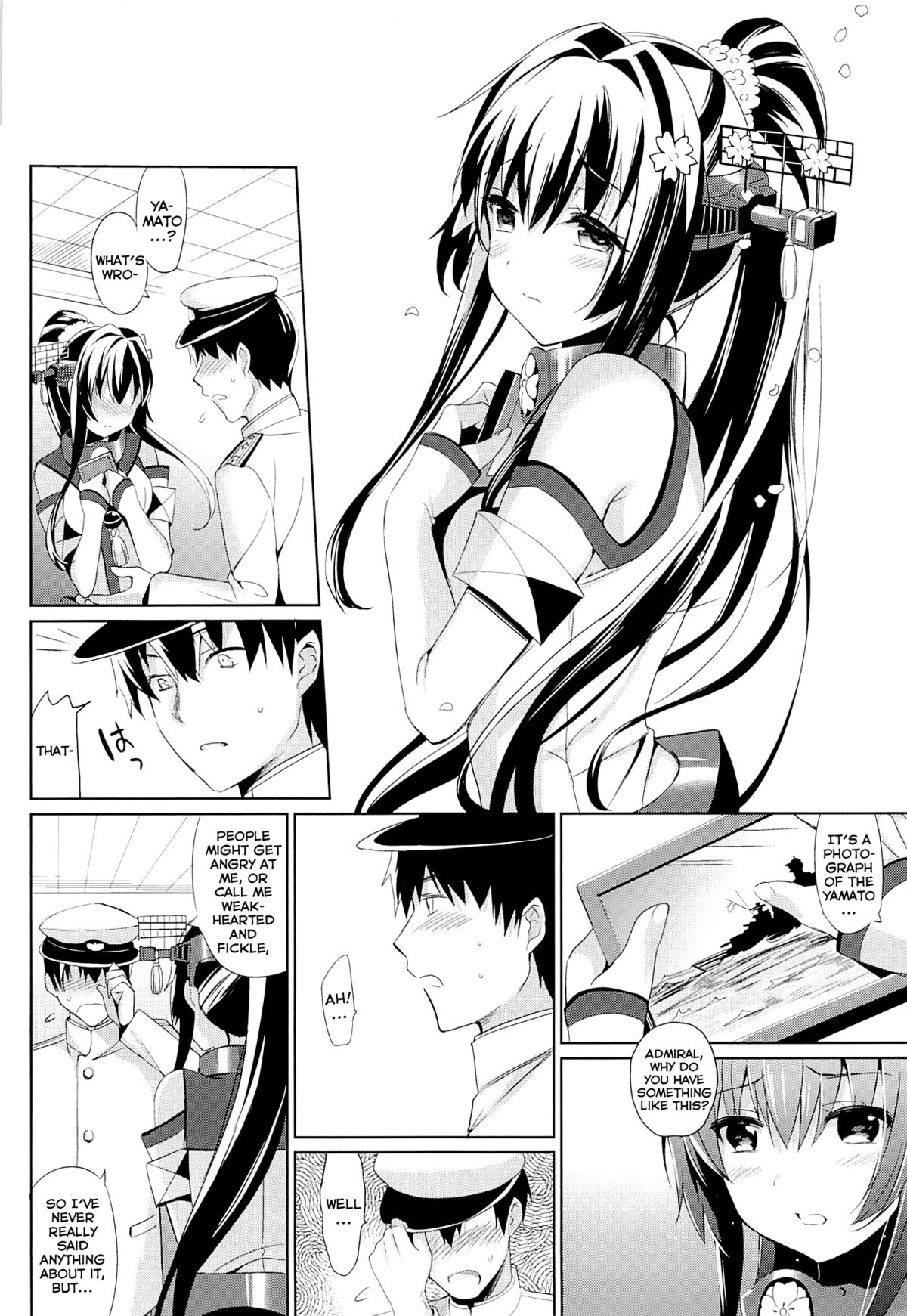 Yamato wa Teitoku to Koi shitai | Yamato Wants to Love You, Admiral page 5 full