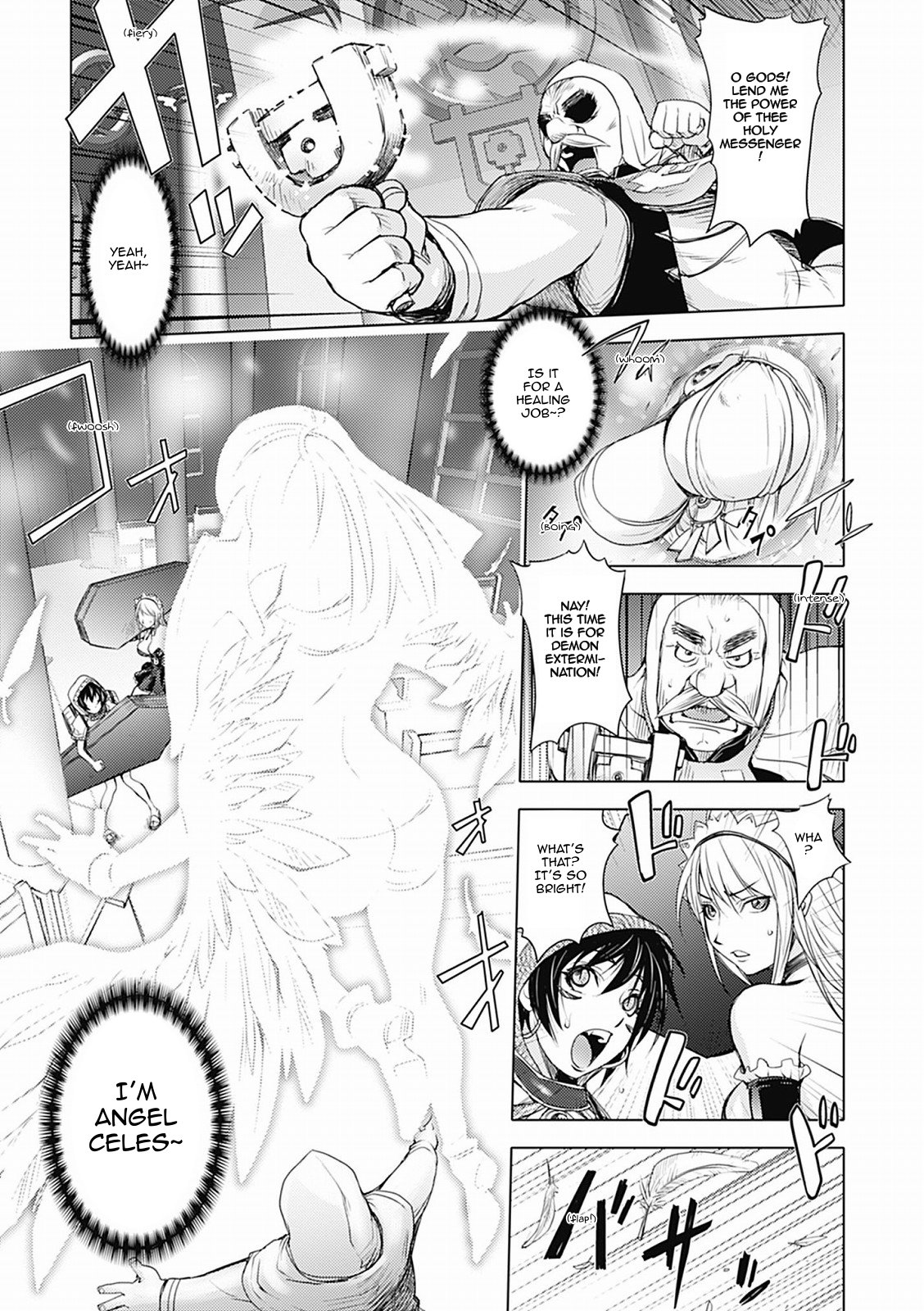 The Three Heroes’ Adventures Ch. 3 – Holy Angel page 5 full