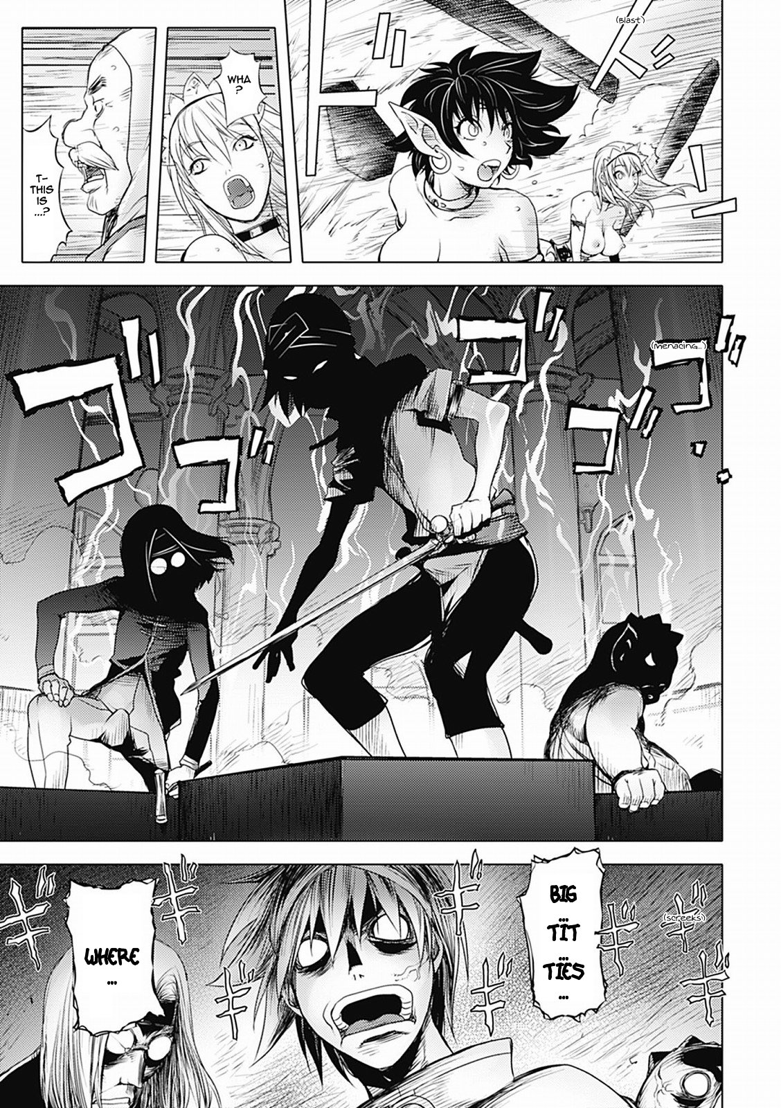 The Three Heroes’ Adventures Ch. 3 – Holy Angel page 9 full