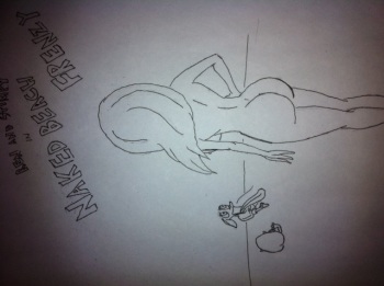 Ren and Stimpy Naked Beach Frenzy cover
