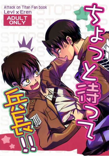 (FALL OF WALL2) [Sonic (PANA)] Chottomatte Heichou!! | Wait A Moment, Corporal! (Shingeki no Kyojin) [English] [OrangeRei] cover