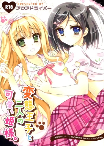 (C84) [Aquadriver (Aino Serin)] Hentai Ouji to Futari no Kawaii Hime-sama (Hentai Ouji to Warawanai Neko.) cover