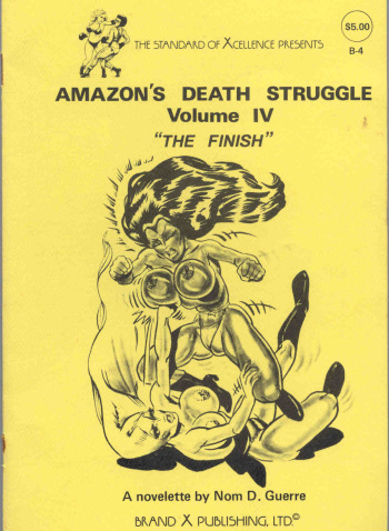 [RAM] Amazon's Death Struggle Volume 4 cover