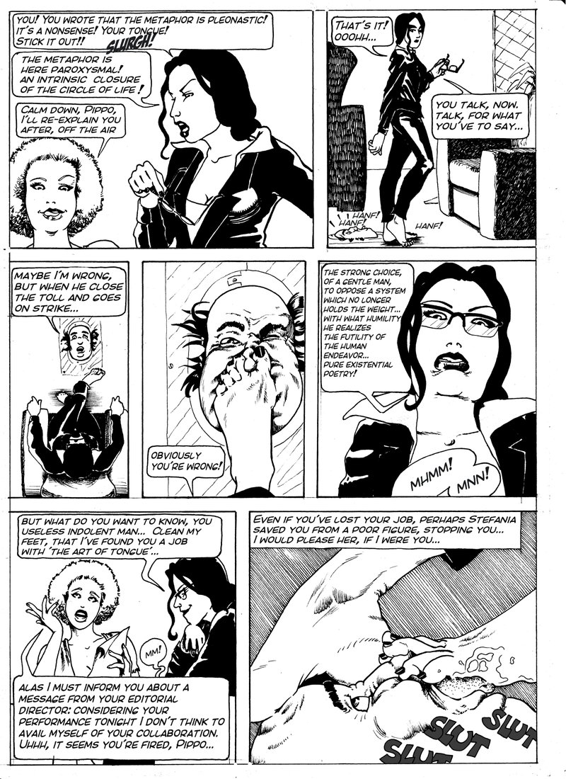 Talk Show - by IlBardoRamingo - Bdsm/Femdom/Foot fetish - English page 11 full