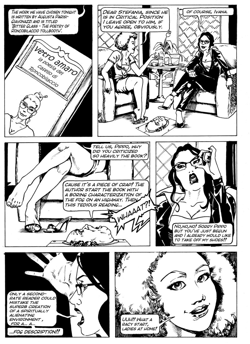 Talk Show - by IlBardoRamingo - Bdsm/Femdom/Foot fetish - English page 3 full