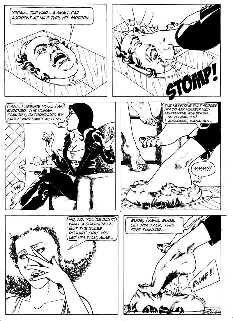 Talk Show - by IlBardoRamingo - Bdsm/Femdom/Foot fetish - English page 5 full