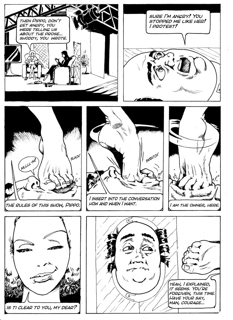 Talk Show - by IlBardoRamingo - Bdsm/Femdom/Foot fetish - English page 8 full