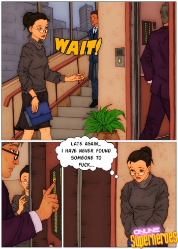 [Online Superheroes] Unsatisfied Secretary gets fucked by Batman cover