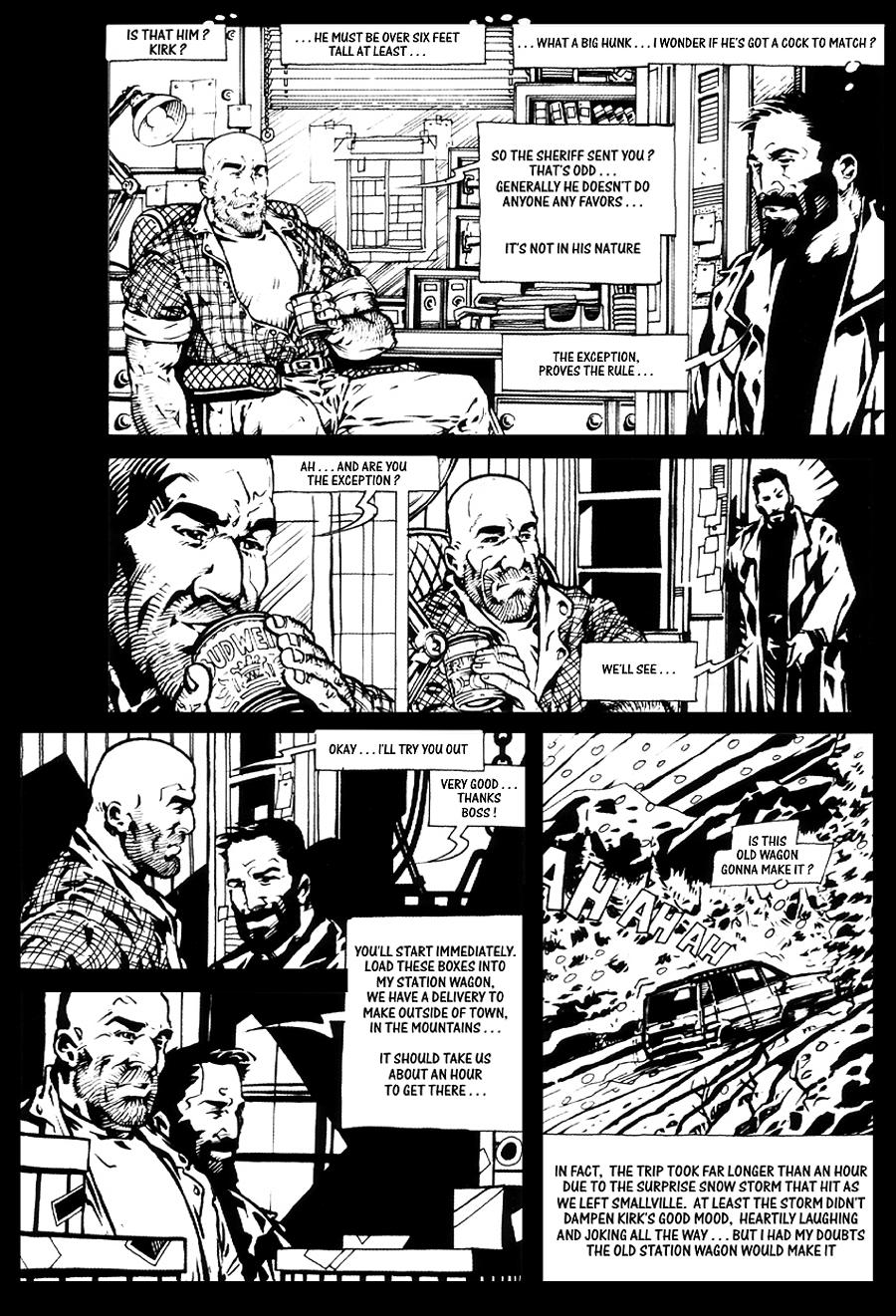 Logan - Western Gay Porn Comix - Homophobic Redneck Dicks page 10 full