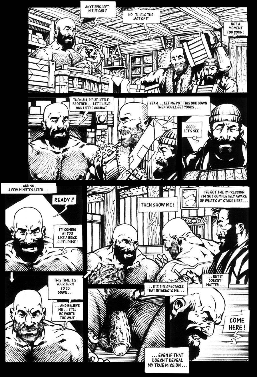 Logan - Western Gay Porn Comix - Homophobic Redneck Dicks page 12 full